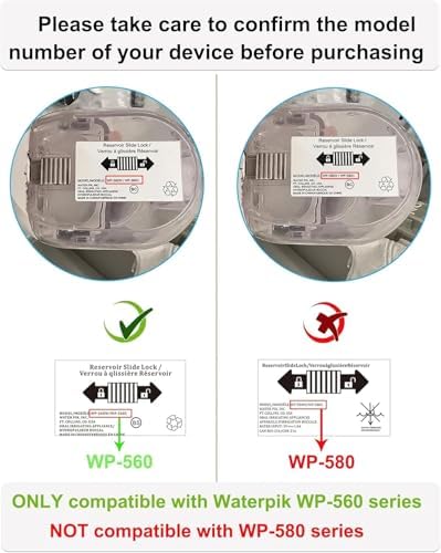 Cargador Magnético VHBW para Irrigador Dental Waterpik WP-560, Cable Compatible con Waterpik Inalámbrico WP-560 WP-562 WP-563 WP-567 WP-569 (No - imagen 3