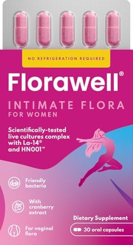 Florawell® Probióticos Vaginales para Mujeres – Equilibrio de pH, Olor Saludable, Salud Intima y de Vías Urinarias - Suplemento de Salud Vaginal con - imagen 1