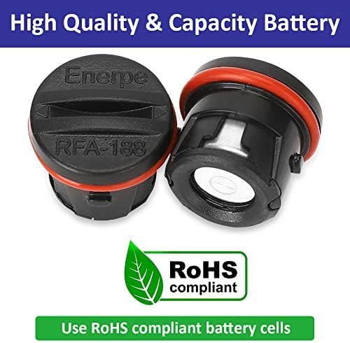 Baterías de Repuesto Enerpe RFA-188 de Alta Capacidad Compatibles con Collares PetSafe - Paquete de 8 - imagen 2