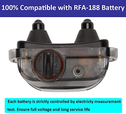 Baterías de Repuesto Enerpe RFA-188 de Alta Capacidad Compatibles con Collares PetSafe - Paquete de 8 - imagen 3