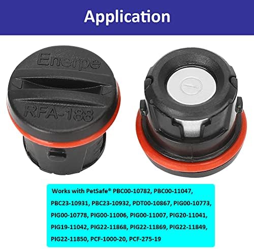 Baterías de Repuesto Enerpe RFA-188 de Alta Capacidad Compatibles con Collares PetSafe - Paquete de 8 - imagen 4