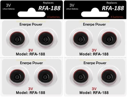 Baterías de Repuesto Enerpe RFA-188 de Alta Capacidad Compatibles con Collares PetSafe - Paquete de 8 - imagen 6