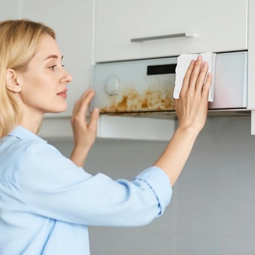 Toallitas de Limpieza para Cocina, Limpiador para Freidoras de Aire y Microondas, Paños de Limpieza Pesados, 8.26x7.08 Pulgadas - imagen 5