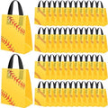 Bolsas de Regalo de Plástico Silkfly 50 Piezas 6 x 8 Pulgadas con Diseño de Softball para Fiestas Temáticas Deportivas y Celebraciones - imagen 1