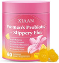 Gomitas Probioticas XIAAN para Mujeres con Olmo Resbaladizo, Apoyo a pH y Sistema Inmunológico, Sin Azúcar, Veganas, Sabor Piña, 60 Piezas - imagen 1