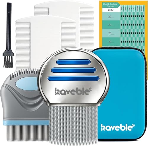 Kit Profesional Haveble 6 en 1 para Piojos, Pulgas y Caspa – Tratamiento Seguro y Rápido Sin Químicos para Niños, Adultos y Mascotas | Incluye - imagen 1