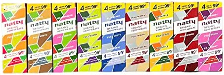 Combo de Pre-Wraps Natty con 9 Paquetes de Papel para Enrollar + Tarjeta Scooper RSV - imagen 1