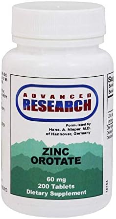 Transportadores de Nutrientes Zinc 60 mg 200 Tabletas - imagen 1