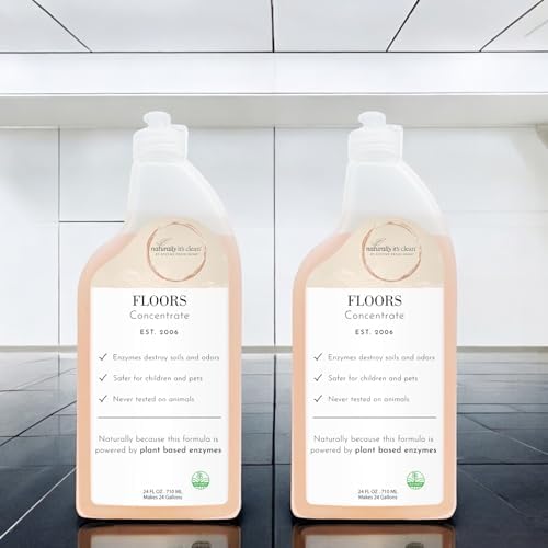 Limpiador Enzimático para Pisos Naturally It's Clean | Concentrado Rinse Free de 24 Galones | Paquete de 2 - imagen 2