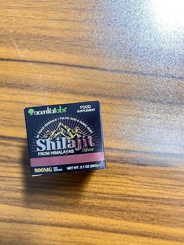 Resina de Shilajit Orgánica Pura de Himalaya - 800MG Grado Oro con 85+ Ácido Fulvico y Minerales Traza para Hombres y Mujeres - imagen 2