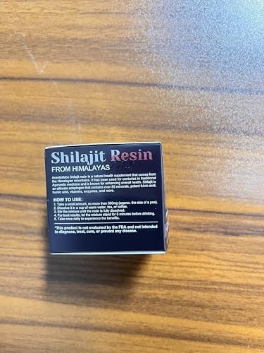 Resina de Shilajit Orgánica Pura de Himalaya - 800MG Grado Oro con 85+ Ácido Fulvico y Minerales Traza para Hombres y Mujeres - imagen 4