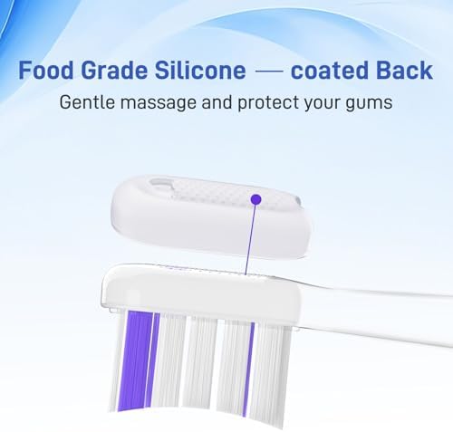 Cabezas de Cepillo de Dientes de Repuesto Compatibles con Cepillo Eléctrico Laifen Wave, Limpieza Superior y Blanqueamiento - Transparente, Paquete - imagen 3