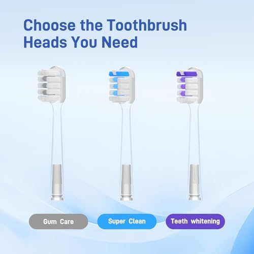 Cabezas de Cepillo de Dientes de Repuesto Compatibles con Cepillo Eléctrico Laifen Wave, Limpieza Superior y Blanqueamiento - Transparente, Paquete - imagen 4