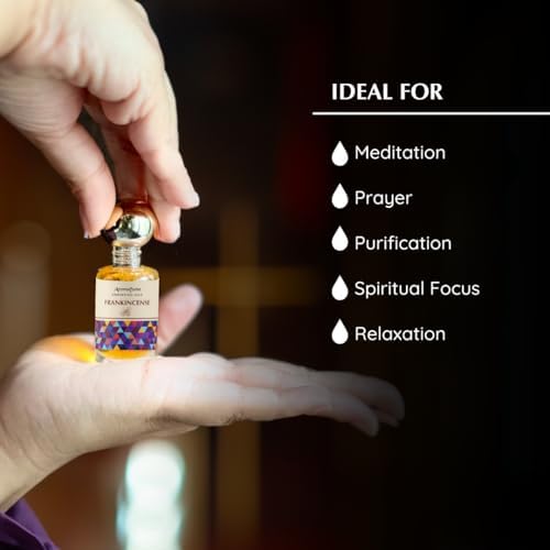 Aceite de Unción de Incienso | Balsámico y Suave Madera | Aceite Santo para Oración y Protección | Hecho con Especias Bíblicas y Aceite de Oliva - imagen 5
