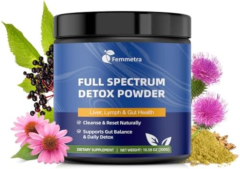 Polvo Detox de Espectro Completo 29 en 1 | Reset Total del Cuerpo en 5 Pasos para Hígado, Linfático, Colon y Digestión | Sabor Terroso Potente | 30 - imagen 1