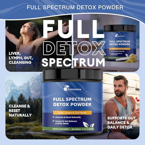 Polvo Detox de Espectro Completo 29 en 1 | Reset Total del Cuerpo en 5 Pasos para Hígado, Linfático, Colon y Digestión | Sabor Terroso Potente | 30 - imagen 2