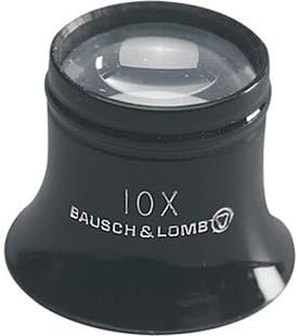 Lupa Bausch & Lomb 81-41-70 con aumento de 10x y distancia de trabajo de 1 pulgada - imagen 1