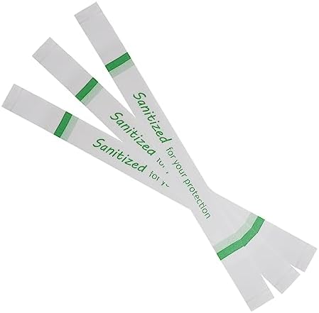 Cinta de Asiento de Baño Germiwipe Impresa, tiras para hoteles, moteles y hospitales, papel (Caja de 500), 16.5 pulgadas x 1.375 pulgadas - imagen 7