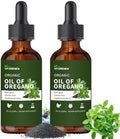 Gotas de Aceite de Orégano Orgánico | Aceite de Orégano con Aceite de Semilla Negra, Infusionado con Vitamina E, 80% Carvacrol para Apoyo - imagen 1