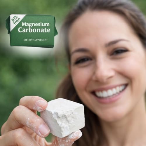 LENICO – Cubos de Carbonato de Magnesio | Paquete de 3 x 7 g Cada Uno | Suplemento Dietético Natural, Libre de Gluten, Vegano, Grado Alimenticio, - imagen 8