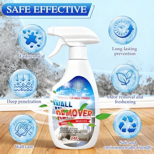 Spray Limpiador BaiKupo, Solución Multi-Superficie para Paredes, Madera, Azulejos, Tela, Baños y Cocinas, Protección a Largo Plazo - imagen 3
