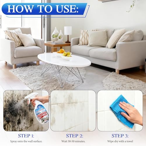 Spray Limpiador BaiKupo, Solución Multi-Superficie para Paredes, Madera, Azulejos, Tela, Baños y Cocinas, Protección a Largo Plazo - imagen 7