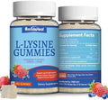 SmildeHeal 2 Paquetes de Gomas de L-Lisina 1000mg, Suplemento Vegano para Adultos, Apoyo Inmunológico y Formación de Colágeno - 120 Gomas - imagen 1