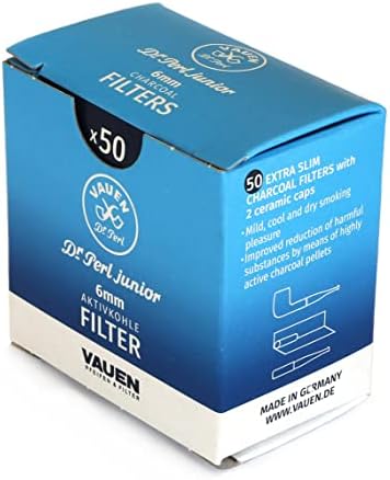 Filtros de Carbón Activado Vauen Dr. Perl Jufifty 6mm x 50 unidades - imagen 2