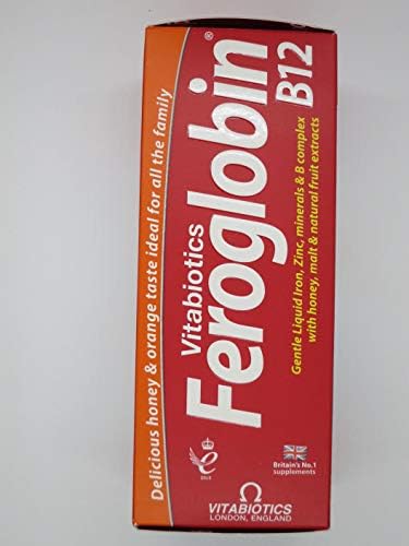 Suplemento de Hierro Líquido Feroglobin Vitabiotics con B12 200 ml - imagen 4