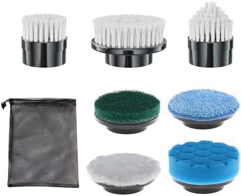 Cabezas de Cepillo de Repuesto para Limpiador Eléctrico, Set de 7 Piezas, Compatible con Limpiador a Batería, Ideal para Baño y Cocina - imagen 1