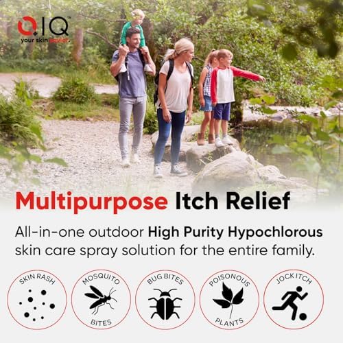Spray Alivio Picazón QIQ – Spray de Ácido Hipocloroso de Alta Pureza, Alivio Rápido de Picaduras, Erupciones, Rasguños y Quemaduras, Sin Esteroides - imagen 2