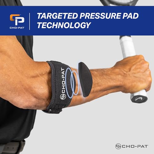 Faja Cho-Pat para Codo de Tenista, Soporte Ajustable para Síndromes por Uso Excesivo, Esguinces y Tendinitis, Talla Única - imagen 6