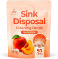 Limpiador de Desechos para Fregadero 50 Piezas | Eliminador de Olores para Basura de Uso Fácil con Poderosa Acción Limpiadora | Limpiador de Drenaje - imagen 1