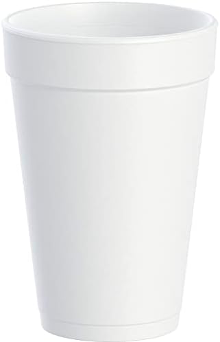 Vasos Desechables Aislantes Dart de Estireno Blanco 16 oz. 25 Pzas 16J16 - imagen 1