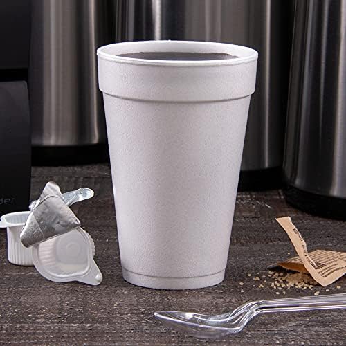 Vasos Desechables Aislantes Dart de Estireno Blanco 16 oz. 25 Pzas 16J16 - imagen 4