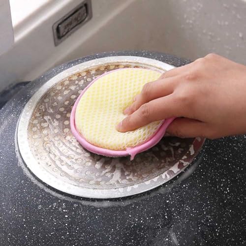 Esponjas de Lavado de Platos 20 Pcs, Esponjas Dobles Antirrayaduras para Fregar, Herramientas de Limpieza de Cocina para Platos, Ollas y Fregaderos - imagen 3