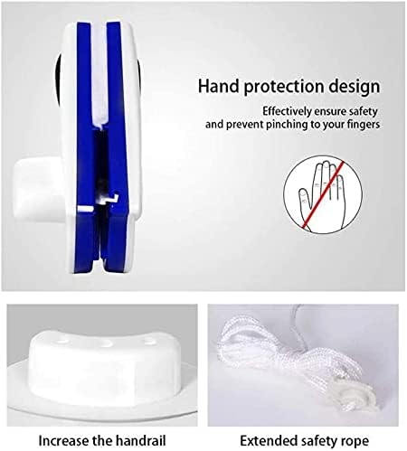 Herramienta Limpiadora Magnética para Ventanas, Limpiador Doble Cara para Cristales de Edificios, Grosor de Ventanas 0.1''-0.4'' (5-7mm) - imagen 3