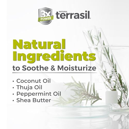 Jabón Antifúngico Terrasil para Tiña (75g) con Ingredientes Naturales, Aceite de Coco y Manteca de Karité, Tratamiento para la Piel, - imagen 3