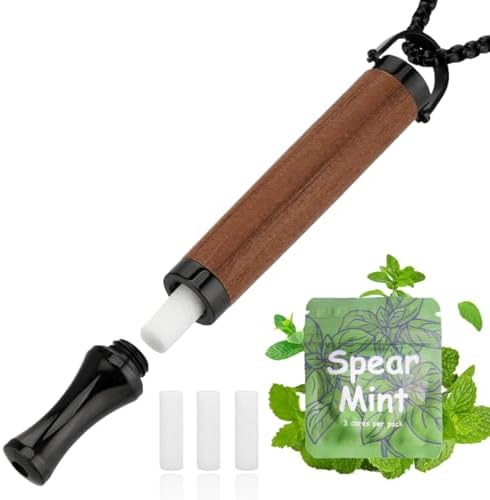 Paquete de 3 Núcleos de Sabor Menta Verde a Base de Plantas para Collar de Respiración | 9 Núcleos en Total, Compatible con Difusores para Alivio de - imagen 6