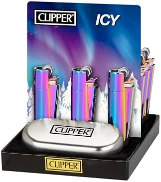 Encendedor Metálico Clipper - Encendedor Premium Recargable de Butano - Reemplaza Butano, Yesca y Rueda de Chispa - Cuerpo Metálico Duradero - 1 - imagen 3