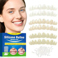 Carillas Dentales para Mujeres, Kit de Reemplazo de Dientes Faltantes, Carilla Superior Cosmética, Kit de Reparación Temporal Unisex, 6 Piezas - imagen 1