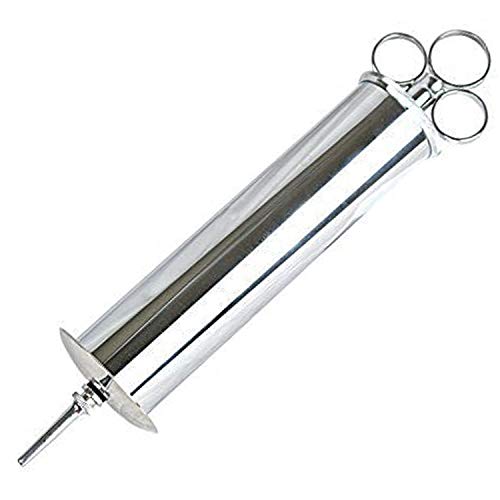Jeringa para Remoción de Cerumen SURGICAL ONLINE de 4 OZ - Latón con Acabado en Cromo, Ideal para Hogar, EMT, Bomberos, Policías, Estudiantes de - imagen 3