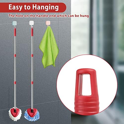 Mango de Repuesto HiBaBy para Mopas de 4 Secciones - 2.5-5 Pies, Compatible con Mango Ocedar EasyWring (Cabezal y Base No Incluidos) - imagen 5