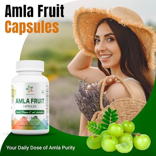 Cápsulas de Amla 1500mg - 120 Cápsulas Veganas. Vitamina C Natural, Potencia la Inmunidad, Brillo en la Piel, Energía y Antioxidantes. Superalimento - imagen 3