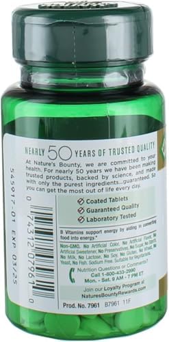 Tabletas de Biotina Nature's Bounty 1000 mcg, Fresa, 100 piezas, Paquete de 3 - imagen 2