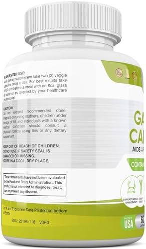 Slim Heat Extracto de Garcinia Cambogia 100% Puro con 95% HCA - Controla los Antojos - Mejor Bloqueador de Carbohidratos para Hombres y Mujeres - - imagen 3