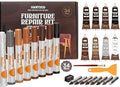 Kit de Reparación de Madera Katzco de 34 Marcadores - Marcadores para Rayones y Ceras con Sacapuntas - Ideal para Muebles, Pisos, Mesas y Más - imagen 1