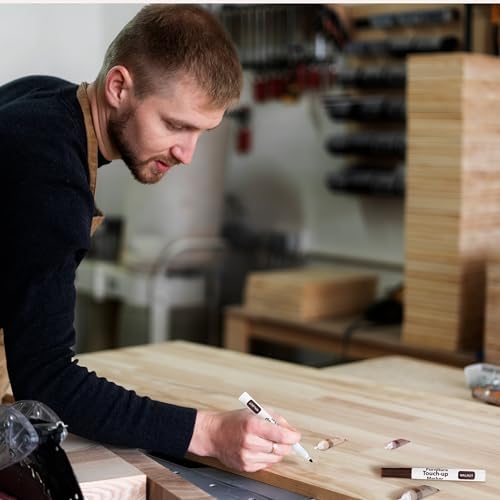 Kit de Reparación de Madera Katzco de 34 Marcadores - Marcadores para Rayones y Ceras con Sacapuntas - Ideal para Muebles, Pisos, Mesas y Más - imagen 2