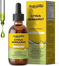 Gotas Líquidas de Bergamota Cítrica HOLLEGEND, Suplemento Orgánico 1000mg con Soursop, CoQ10, Vitamina D3 y K2, Sabor a Limón, 2 Fl Oz - imagen 1