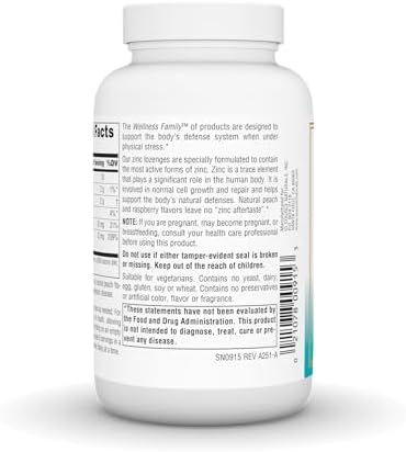Pastillas de Zinc Wellness de Source Naturals - 60 Pastillas - imagen 3